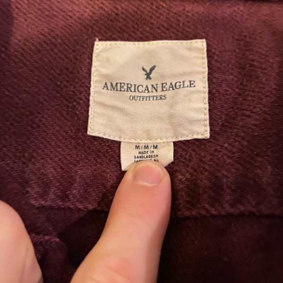 American eagle long sleeve flannel. - Picture 2 of 3